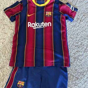 Ensemble de foot du barca